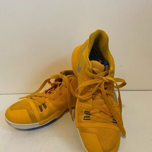 Nike Kids Yellow Athletic Shoes